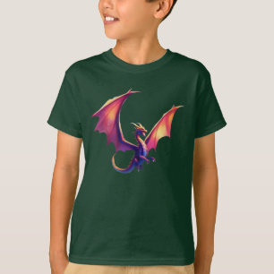 Dragon en Tshirt de vol