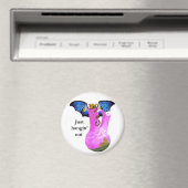 Dragon en Vase Magneet (Insitu (Vaatwasser))