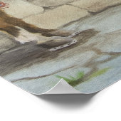 Dragon en War Horse Poster (Hoek)