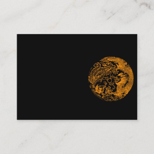 Dragon et Carte de visite Phoenix (Devant)