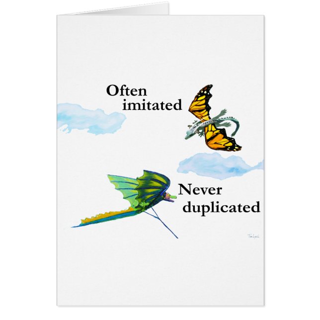 dragon et cerf-volant (Devant)