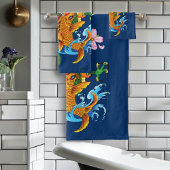 Dragon et Koi