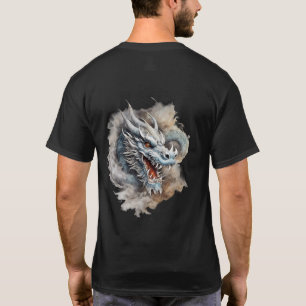 Dragon Ethéal : minimaliste T-shirt Art