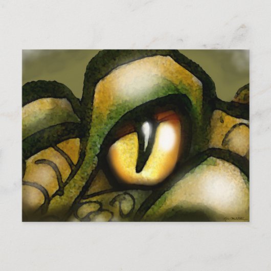Dragon Eye Briefkaart (Voorkant)