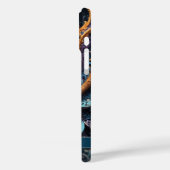 Dragon Eye Modern Abstracte geometrische fractale  Case-Mate iPhone Case (Achterkant / Links)