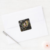 Dragon Eye Vierkante Sticker (Envelop)