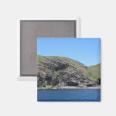 Dragon Face Rock Cliffs Skye Magnet (Recto/Verso)