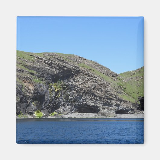 Dragon Face Rock Cliffs Skye Magnet (Devant)