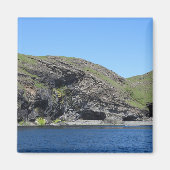 Dragon Face Rock Cliffs Skye Magnet Magneet (Voorkant)