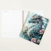 Dragon Fantastique Entouré de Roses (Devant avec enveloppe)