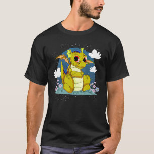Dragon Fantasy Creature Dier Leuke Draak T-shirt