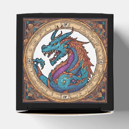 Dragon Favor Box Bedankdoosjes (Bovenkant)