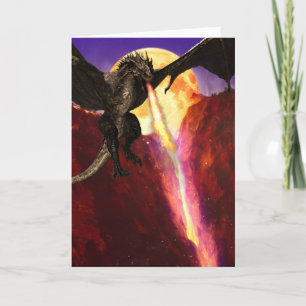 Dragon Fire Breait Lava Dark Moon Kaart