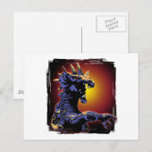 Dragon Fire Briefkaart (Voorkant / Achterkant)