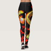 Dragon Fire Decor on Leggings (Achterkant)