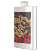 Dragon Fire decor op Lucky Energy Heupfles (Links)