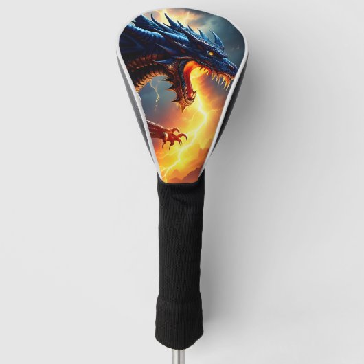Dragon Fire Lightning Fight 2 Golfheadcover (Voorkant)