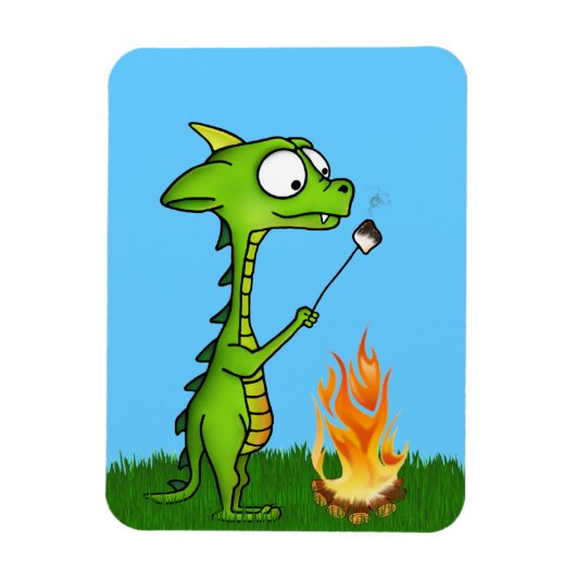 Dragon Fire Magneet (Verticaal)
