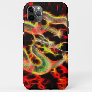 Dragon Fire on Lucky Energy iPhone 11 Pro Max Hoesje
