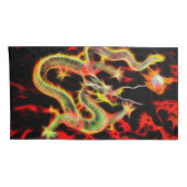 Dragon Fire on Lucky Energy Kussensloop (Achterkant-Rechts)