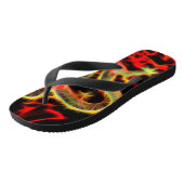 Dragon Fire on Lucky Energy Teenslippers (Schuin)
