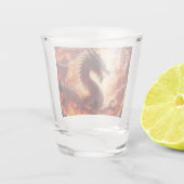 Dragon Fire Shot Glas (Achterkant)