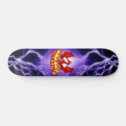 Dragon Fire Skateboard (Horizontaal)