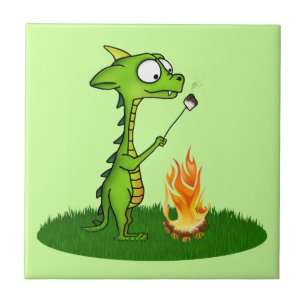 Dragon Fire Tegeltje