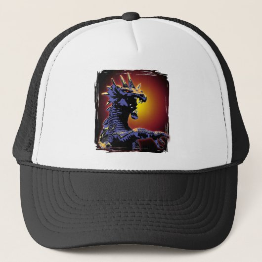 Dragon Fire Trucker Pet (Voorkant)
