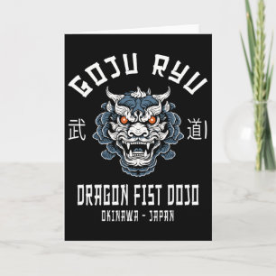 Dragon Fist Dojo Goju Ryu Karate Kaart