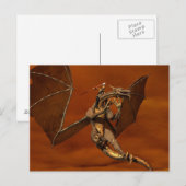 Dragon Flight Post Card Briefkaart (Voorkant / Achterkant)