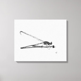 Dragon Fly Canvas Afdruk