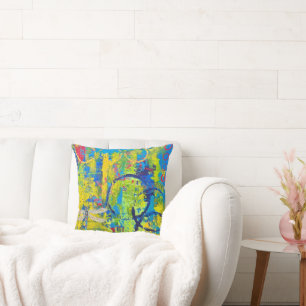 Dragon Fly coussin d'art abstrait