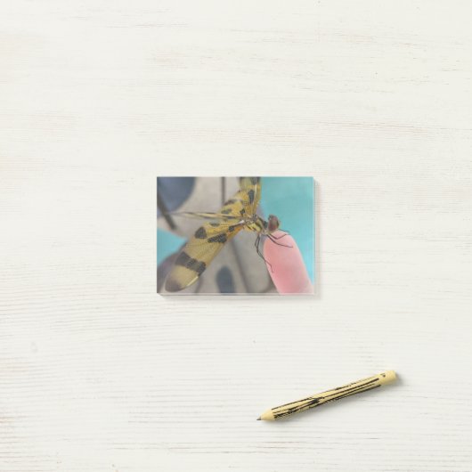 Dragon Fly Post-it® Notes (Op bureau)