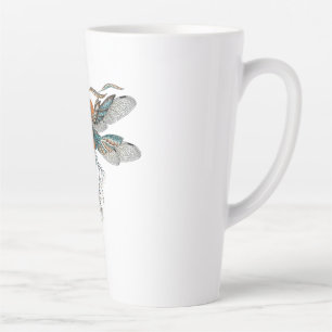 Dragon Fly Tattoo Latte Mok