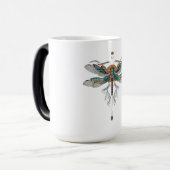 Dragon Fly Tattoo Magische Mok (Voorkant links)