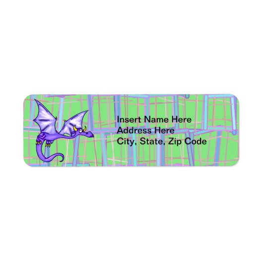 Dragon Flying Etiket (Voorkant)