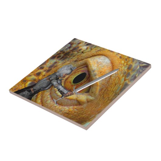 Dragon Folk Tegeltje (Zijkant)