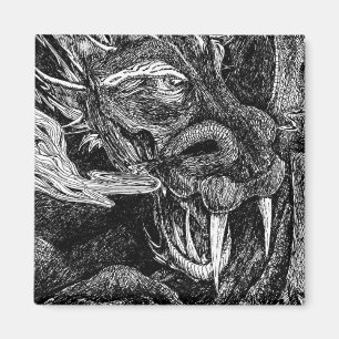 Dragon fridge magnet magneet
