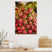 Dragon Fruit | Can Duoc Market Poster (Keuken)