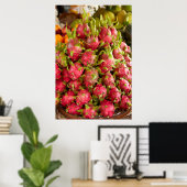 Dragon Fruit | Can Duoc Market Poster (Thuiskantoor)