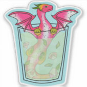 Dragon Fruit Drink Sticker (Devant)