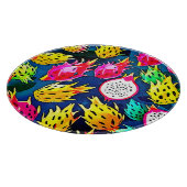 Dragon Fruit Pattern Art Snijplank (Hoek)