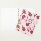 Dragon Fruit Pattern Tropical Personalized Custom Planner (Display)