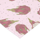 Dragon Fruit Pattern Tropical Pitaya Exotic Cute Medium Tafelloper (Hoek)