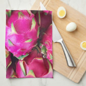 Dragon Fruit Theedoek (Quarter Fold)