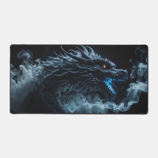 Dragon fumé au mal foncé (Recto)