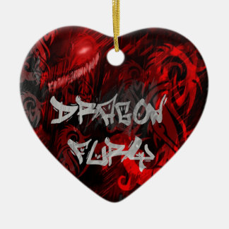 Dragon fury keramisch ornament