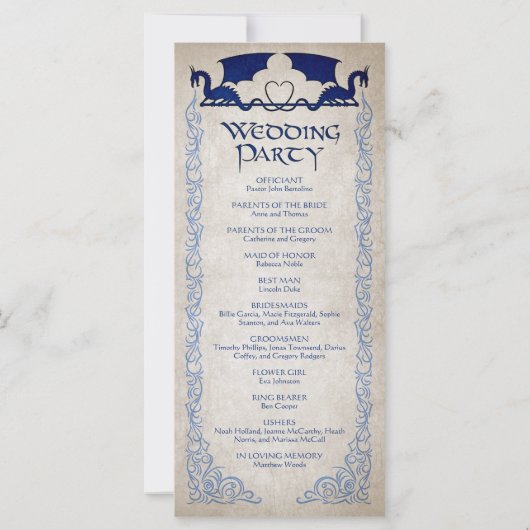 Dragon Gamer Imaginaire Programme (Dos)