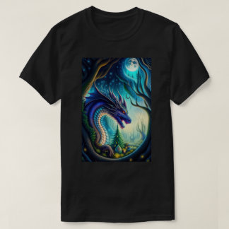 Dragon Gedrukt T-shirt